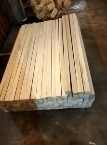 Kaso Kayu Uk 4 cm x 5 cm x 200 cm / 2 Meter Mahoni / Jati Putih / Kayu Solid Sudah Amplas Halus