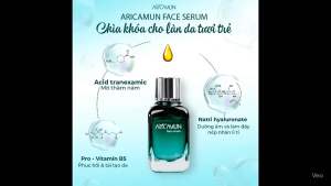 Aricamun Tinh Chất Dưỡng Da Face Serum 30ml Với Dipipenethanol Sodium Hydrolunate Acid Transaminoammonium Glycylrhinolate Chăm Sóc Da Hiệu Quả