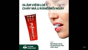 Kem Đánh Răng Laforin RED Tuýp 100gr + 1 BCĐR Ngăn Ngừa Chảy Máu Chân Răng Viêm Lợi Sâu Răng Hơi Thở Thơm Mát Nhôm Lactat Clorhexidin Fluorid Sản Xuất