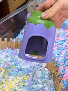 Bucatstate EggPlant Water Bottle Holder Hamster Water Bottle Stand