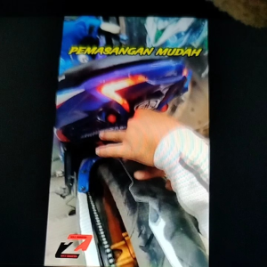 SPAKBOR BELAKANG UNIVERSAL ACRYLIC + LED