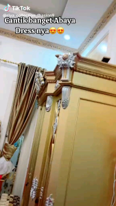 Abaya Renda Minggriming Bunga Gamis: Pakaian Muslim Elegan