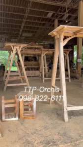 ชิงช้าไม้สักซี่ รวมจัดส่งและติดตั้งระยะทางไม่เกิน 400 กิโลเมตร