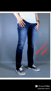 PAKET HEMAT BELI 1 GRATIS 1 PROMO Celana Jeans Pria Pensil Slimfit Celana Jeans Panjang Cowok Skinny Terlaris Hitam/aqua/navy Terbaru ke kinian barun jeans  AL-BASIT