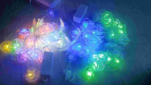 5M 50L Lampu Kelip Kelip Lampu Raya Lampu Lip Lap Castle Star Fairy Light