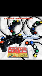 Handle Switch Universal 22mm 5-Button for motorcycle