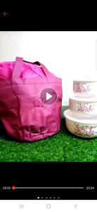 Top stack lunch bowl with lid