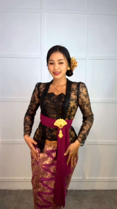 Atasan Kebaya brokat Sofia Bali modern kondangan