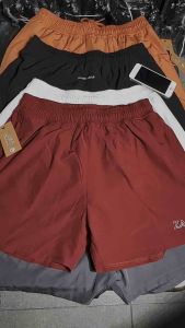 Quần short thể thao Running Mens ZANG 2 lớp cao cấp form trên gối chất nhẹ mát hình thật