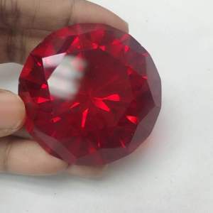 50mm crystal diamond Red color