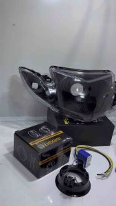 Reflektor lampu h4 lengkap fiting soket H4 VEGA R NEW 2006-2009