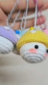 [พร้อมส่ง] 🍄✨ Sanrak Taktor พวงกุญแจเห็ดจิ๋วสุดน่ารัก 🌈