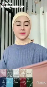 HIJAB/KERUDUNG PASHMINA JERSEY INSTAN DENGAN BAHAN JERSEY KOREA PREMIUM