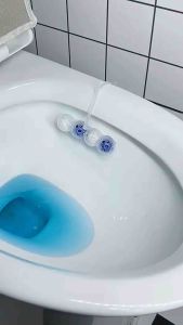 Toilet cleaning ball clip on and freshener odor eliminator air freshener disinfectant home fragrance