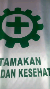 BENDERA K3/ SAFETY Bahan Aputai/ peles KHAHATEX