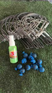 กับดักหนูวงเดือนโมดีฟายด์ 6 นิ้ว พร้อมเหยื่อ 10 ก้อน และน้ำหอมล่อหนู 50 ml