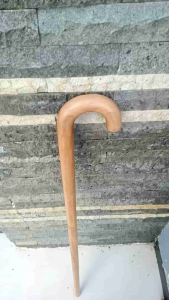 Tongkat Jalan Kayu Cendana Wangi Model Payung Premium H429