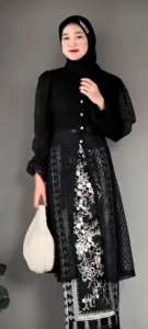 Outer Tunik Brocade Lace Danen | Outer Terbaru 2025 | Outer Lebaran 2025 | Outer Pesta | Outer Wisuda | Outer Kondangan SERBA WEAR