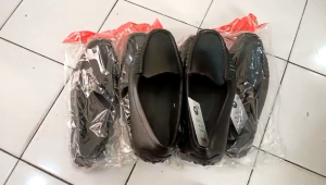 YUMEIDA F 085 TERLARIS!!! Sepatu Karet Pentopel Kerja Karet Wanita Hitam