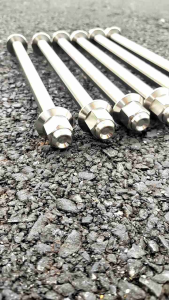 แกนล้อเลส หัวสนาม หน้าWavePcxPcx160SonicHonda-Lead125หลังWaveอาร์มเดิมอาร์มแต่ง125iledGiorno ราคาต่อ1อัน