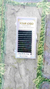 Lông mi đa tầng độ cong LJ LB LC hộp 3 lines hộp 12 lineschiều dài 8-15mm lông mi giả mi trung hoa