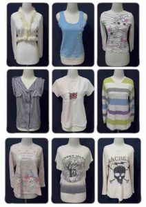 T-Shirt Atasan Thrifting Vintage Aesthetic Remaja Baju Second Wanita Remaja Pretty Girl