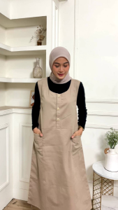 Overall Temi katun Twill /overall Cargo Twill katun
