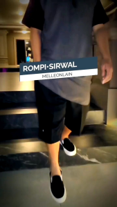 Celana Pendek Sirwal Standar Chino 3/4 Bermuda Kulot Melleonlain