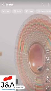 Sunlu PLA Rainbow and Silk PLA+ (PLA Plus) Rainbow Filament 1.75mm for 3D Printing (1kg per spool)
