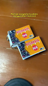 Flashcard KOSAKATA JLPT N5 N4 N3 N2 N1 Kamus Belajar dan Menghafal Bahasa Jepang Kartu Edukasi Pelengkap Buku Gakushudo - Lazada
