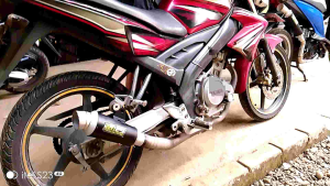 Selencer Knalpot RC29EXHAUST Inlet 50mm vixion Fu CB CBR Tiger verza mx MXking Tiger beat vario n-max pcx aerox LEXI ADV genio fino supra Vega jupiter smash supra c70 blade revo