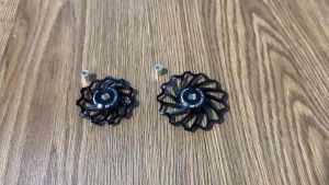 ลูกรอกเซรามิก FMF ดำ  สำหรับจักรยาน