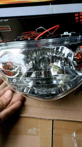 Revisi Lampu Depan Mio Sporty Model Twin Mika Bening