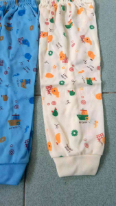 1lusin/12pcs celana panjang bayi pul print terlaris S M L XL