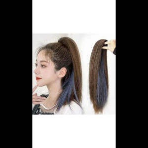 หางม้ากิ๊บหนีบผมตรงสี่ไฮไลท์ DK221