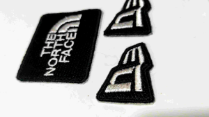 cap branded patches iron on patch