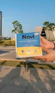 [HCM] (THÙNG 30 GÓI) Khăn giấy Napkin Navi 130 tờ (100% nguyên liệu nhập khẩu Indonesia)