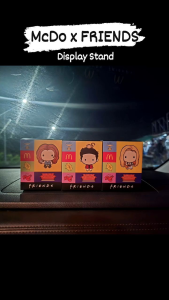 3ZE 3D | McDonalds x FRIENDS Display Stand - Collectible Display Organizer Limited Edition Merch Stand