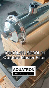 AQUATRON WATER 5000L/H | 10000L/H SUS304 Stainless Steel Ultra Filtration Membrane Wall-Mounted Home Central Water Filter Complete Set