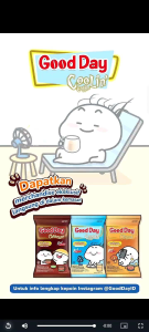 Kopi Good Day Coolin sachet x 20gr