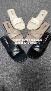 Richzy Kaluna Sandal Flat wanita Sendal Selop