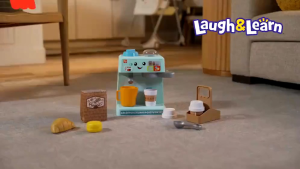 Fisher price laugh and learn serve coffee cafe toddler electronic toy original