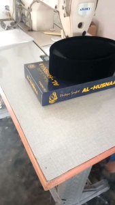 Songkok Peci Kopiah Hitam Polos Pendek Cak Lontong Berbahan Tebal Halus Berkualitas