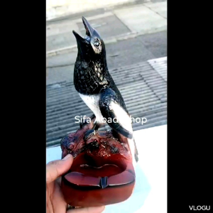 Asbak Burung Kacer Murah Unik Aesthetic Motif Burung