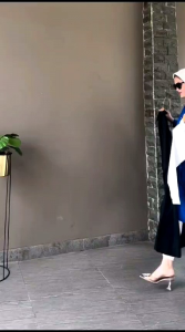 Tunik Lyondra Model Terbaru Murah Kekinian Bahan Polo Linen Model lengan Manset Model Belakang Silang