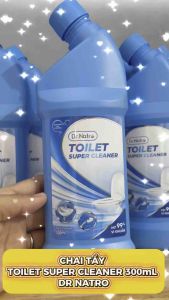 Tẩy bồn cầu Dr.Natro Toilet Super Cleaner 300ml | sạch bóng bồn cầu diệt khuẩn tận gốc