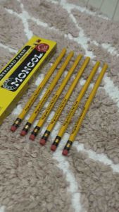 AAPS - Personalized Pencil Laser Engraved (5pcd) Mongol Pencil | Customized
