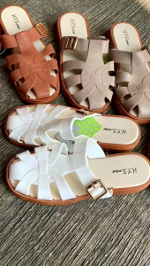 TERBARU SANDAL JELLY WANITA 2023-2024 / SANDAL SLIP ON / SANDAL FLAT KARET IMPORT MURAH MERIAH NYAMAN KEKINIAN HYS 062 SIZE 37-41