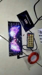 LED matrix panel ukuran 175cmx7cm