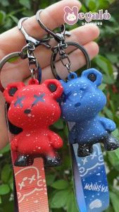 Chameleon Bear Keychain Car Key Pendant Bag Pendant Couple Keychain Small Gift Keychain Keychain Bear Keychain Cute Keychain Key Pendant Backpack Keychain Schoolbag Keychain Cute Pendant ins Internet Celebrity Keychain ins Internet Celebrity Pendant